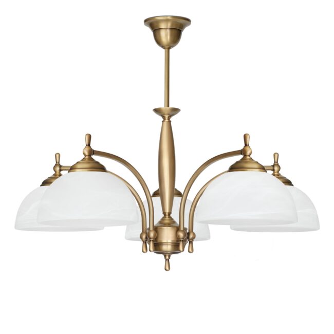 Mosiężna lampa 5-punktowa C-S5
