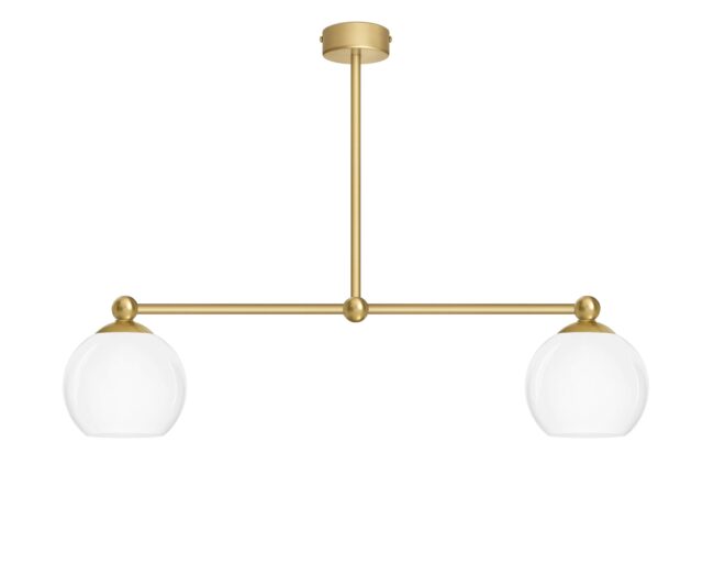 Złota lampa do jadalni KL-S2L