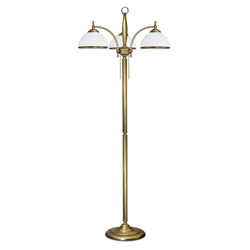 Mosiężna lampa podłogowa CR-P3