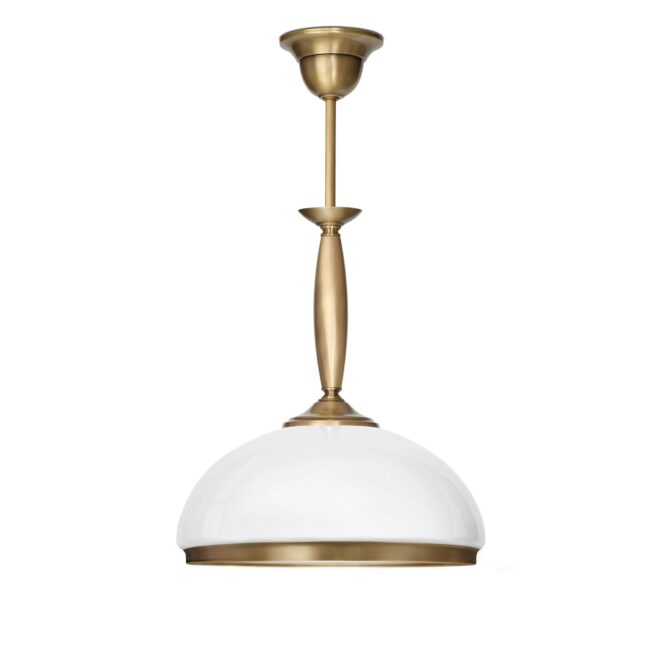 Lampa mosiężna z 1 kloszem CR-S1