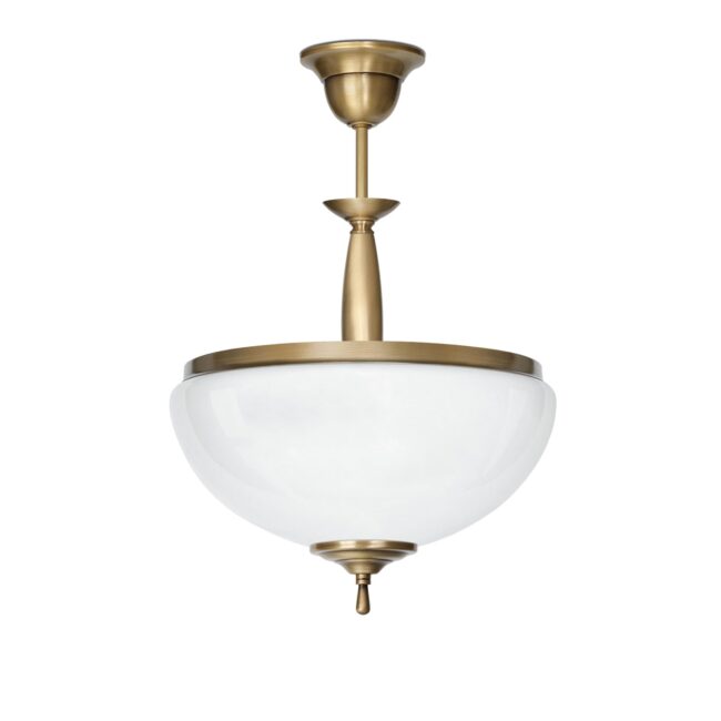 Lampa mosiężna z 1 kloszem CR-S1A