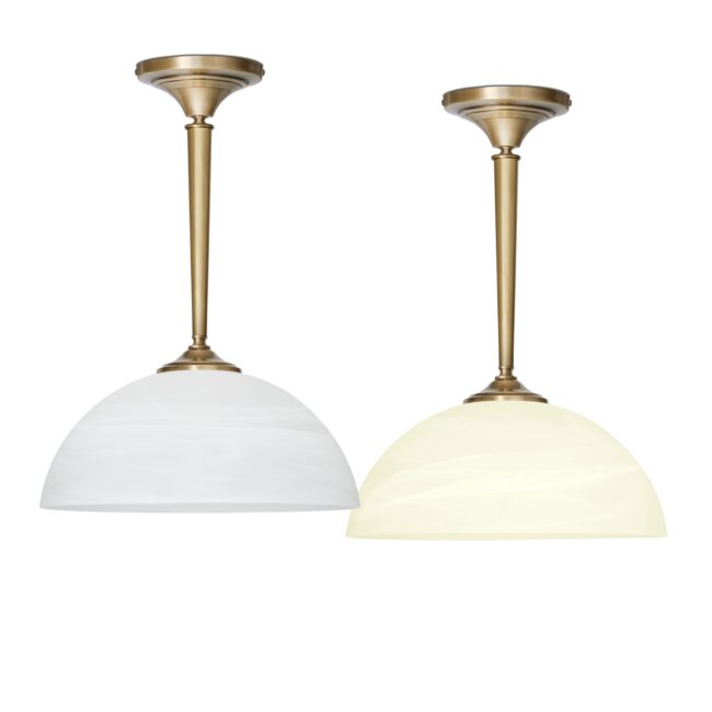 Krótka lampa klasyczna z mosiądzu Y-S1K
