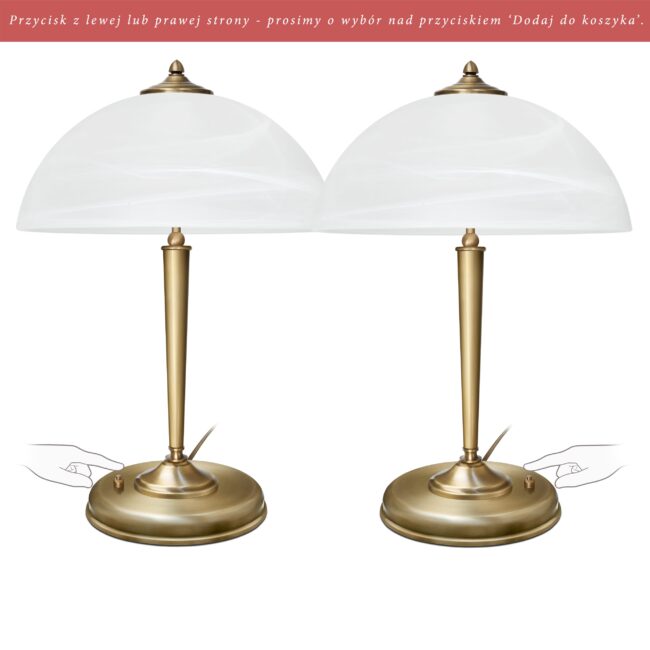Elegancka lampa stołowa do salonu Y-B2-P