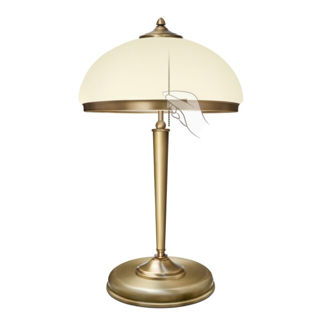 Klasyczna lampa stołowa z łańcuszkiem YR-B2E-L
