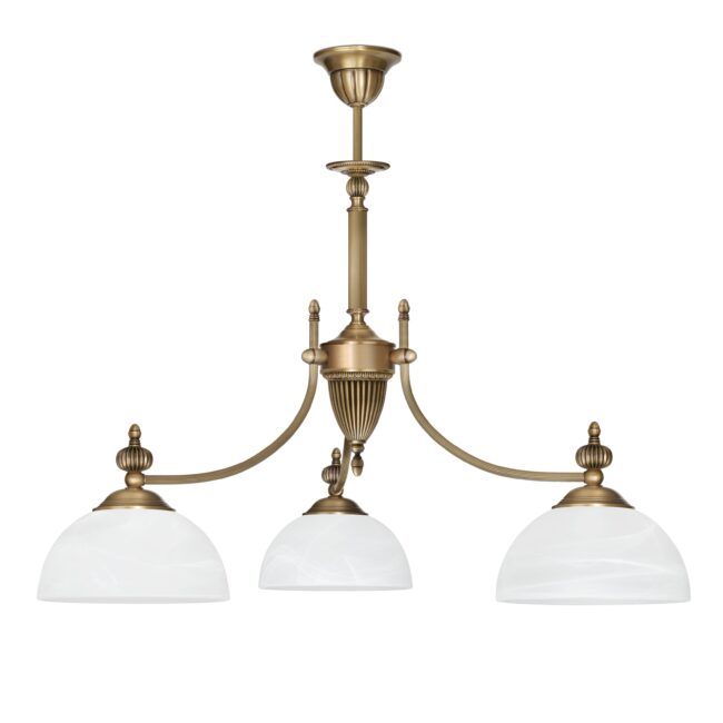 Klasyczna lampa mosiężna AK-S3D