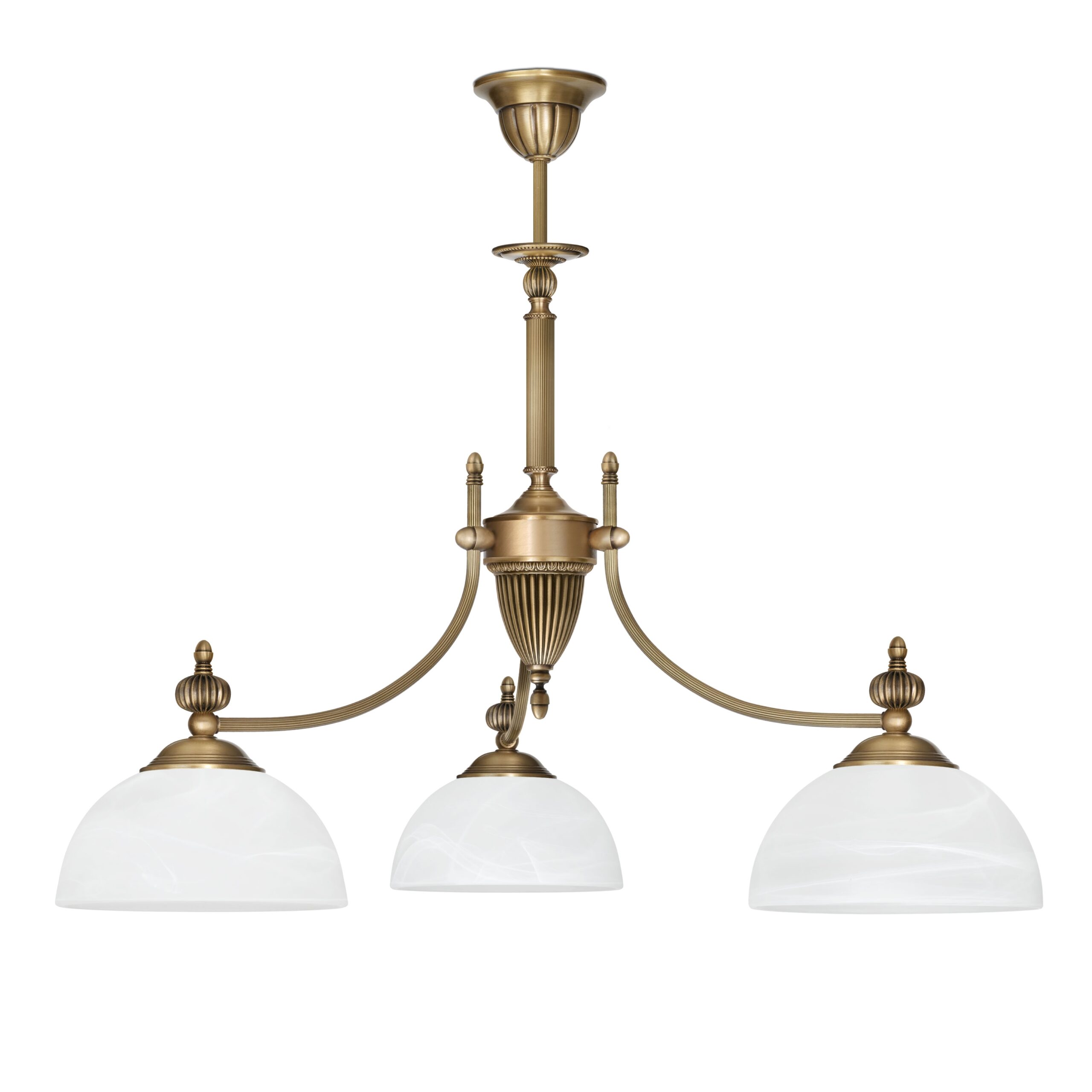 Klasyczna lampa mosiężna AK-S3D