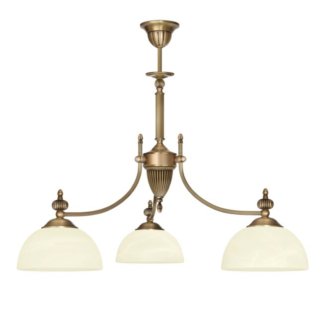 Klasyczna lampa mosiężna AK-S3D