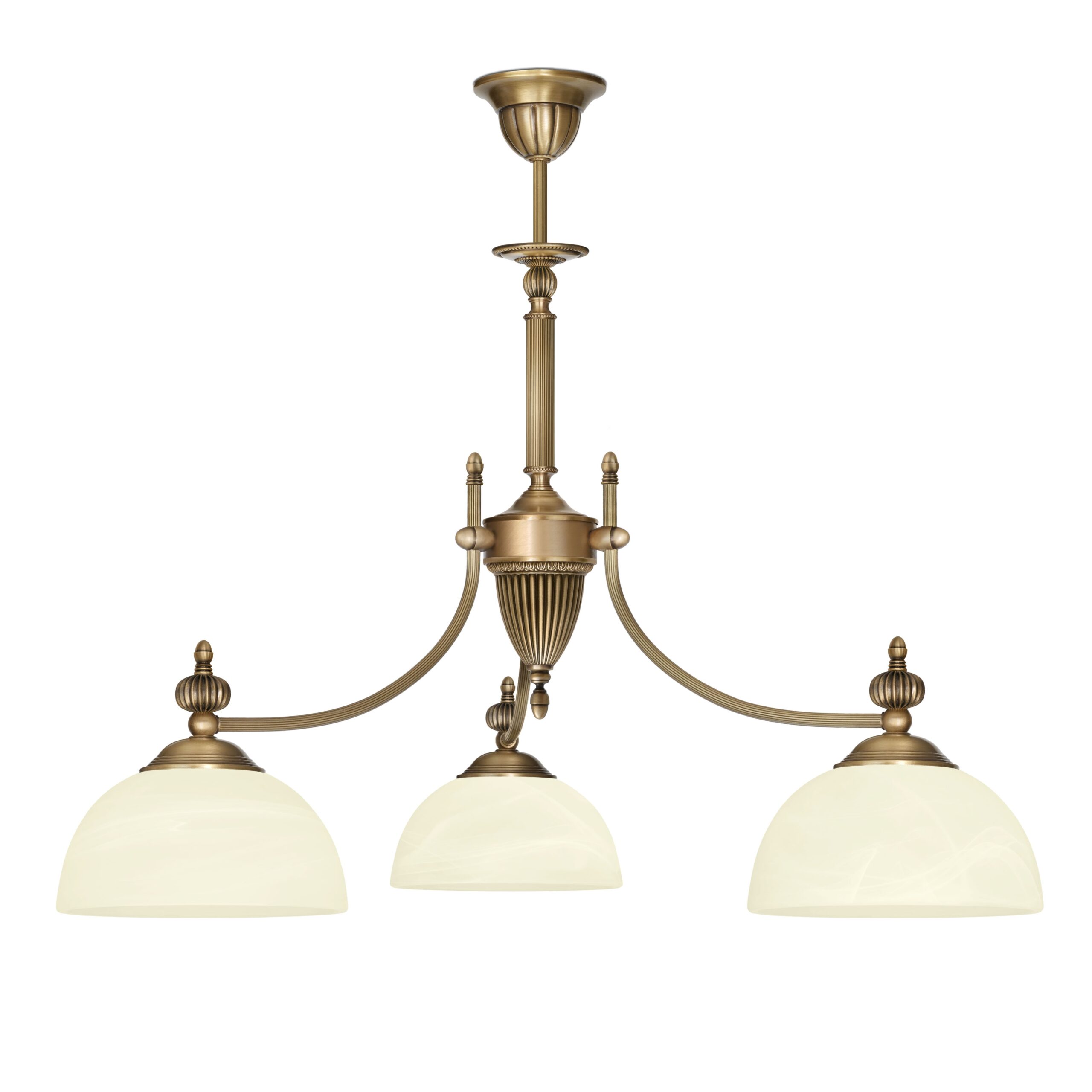 Klasyczna lampa mosiężna AK-S3D - obrazek 2