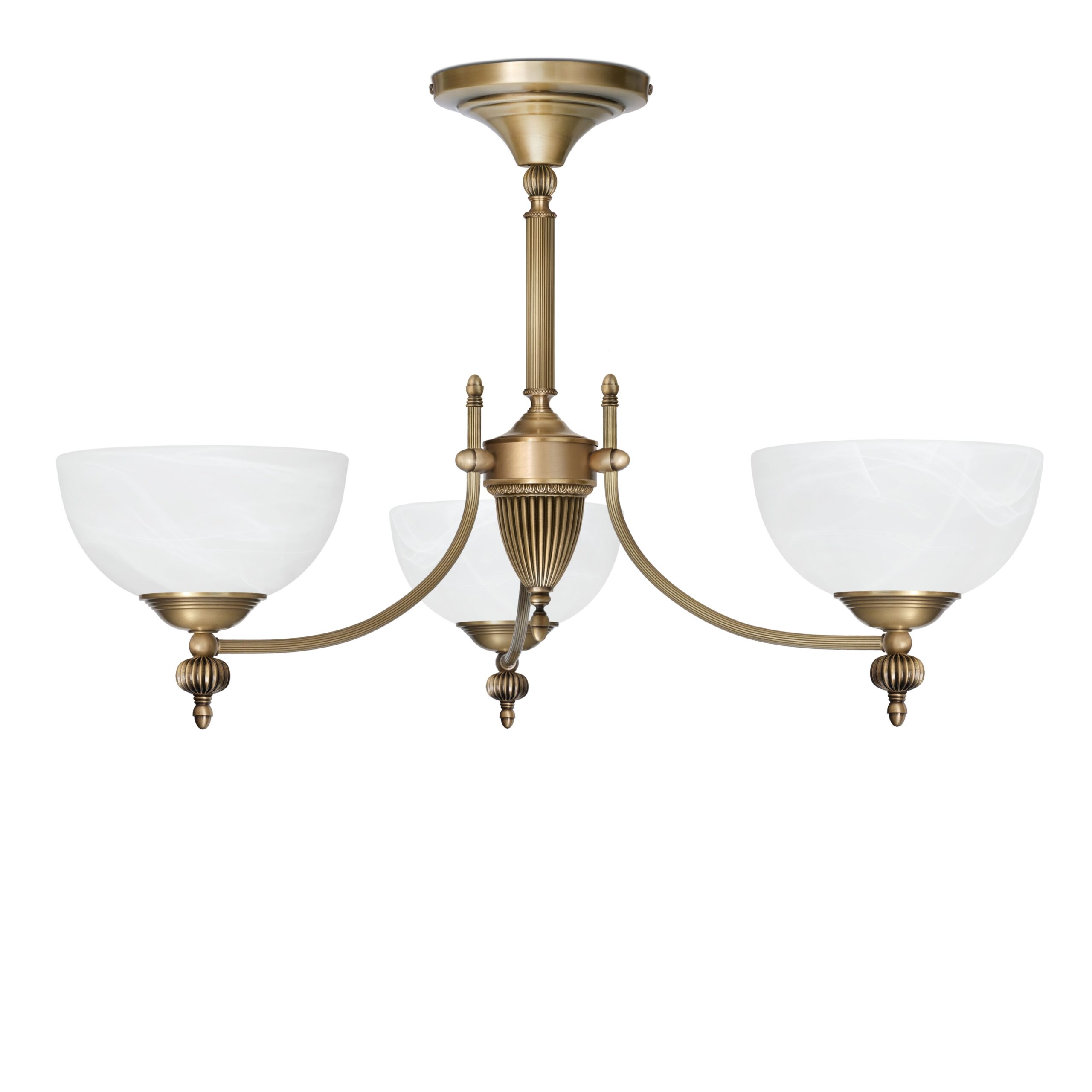 Klasyczna lampa z trzema kloszami AK-S3AK