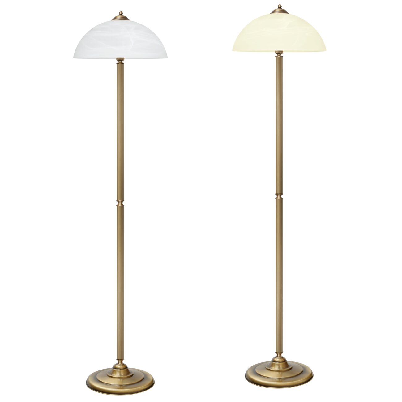 Elegancka złota lampa podłogowa H-P1D