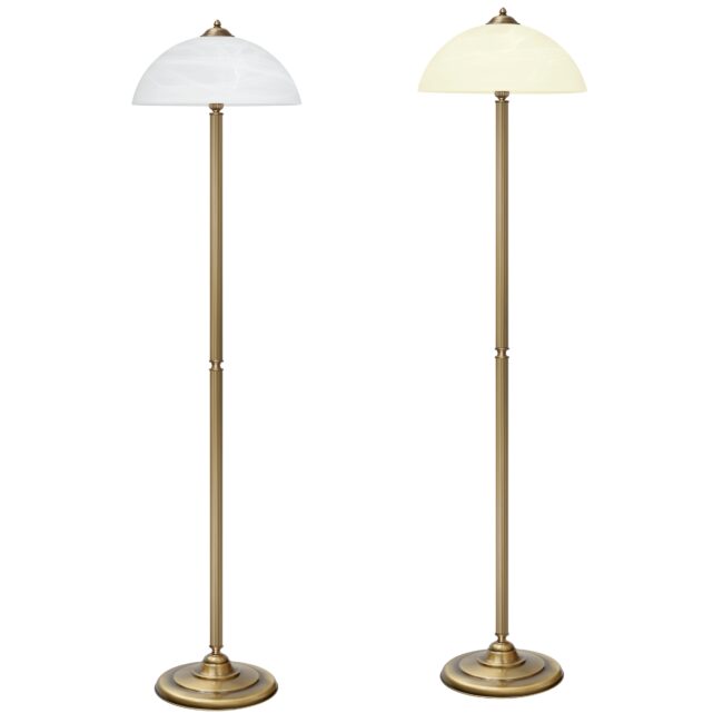 Elegancka złota lampa podłogowa H-P1D