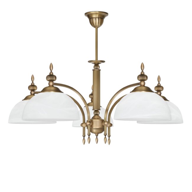 Mosiężna lampa 5-punktowa H-S5