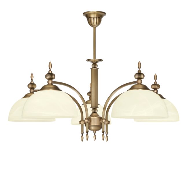 Mosiężna lampa 5-punktowa H-S5