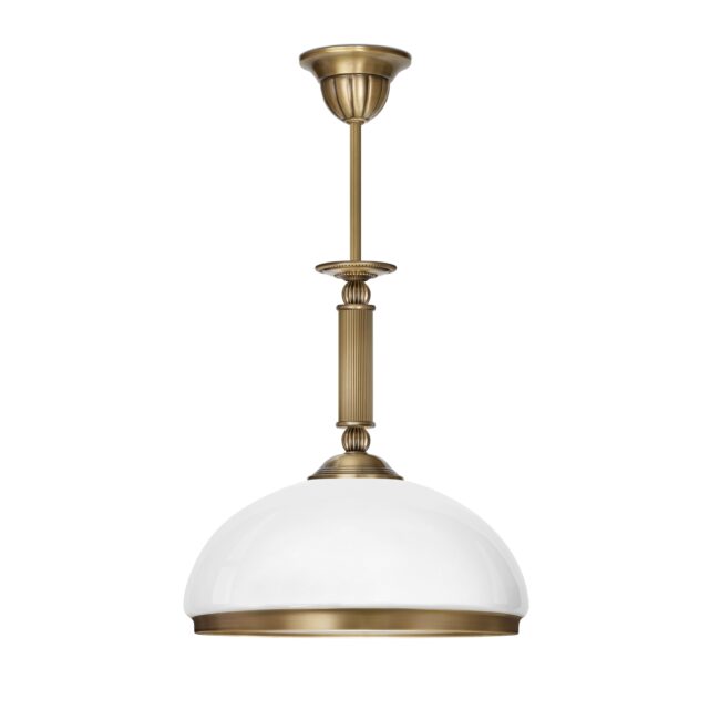 Lampa mosiężna z 1 kloszem HR-S1