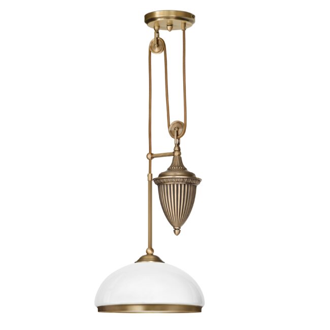 Mosiężna lampa nad stół HR-S1PD