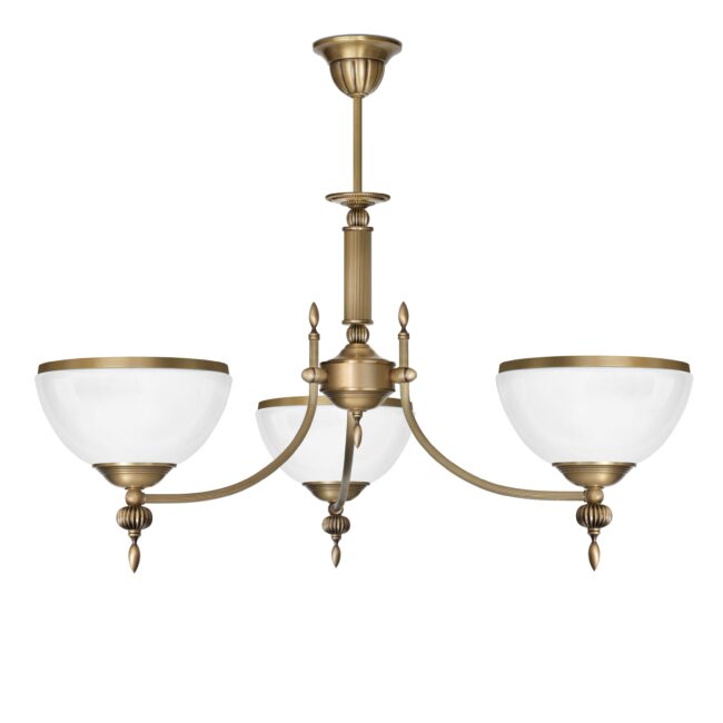 Mosiężna lampa 3-punktowa HR-S3AK