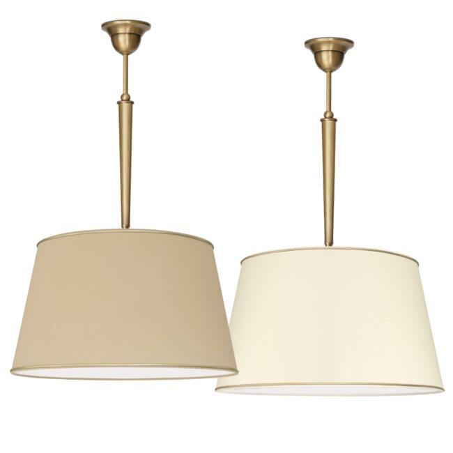 Lampa mosiężna z abażurem YA-S1