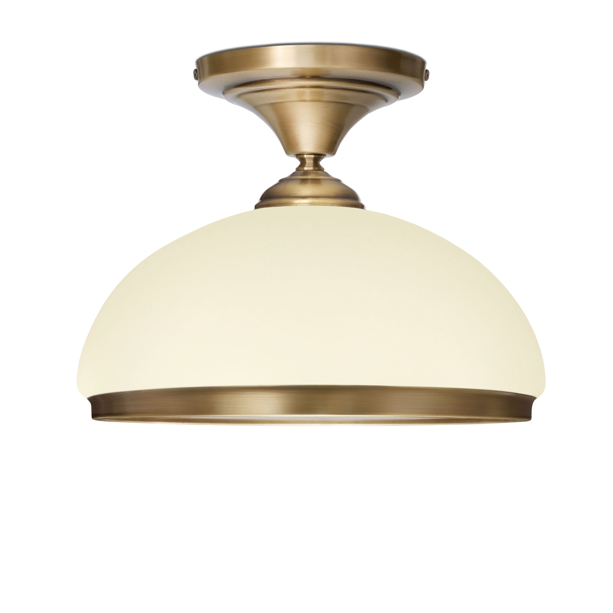Złota lampa z kloszem amplą YR-PL1GE30