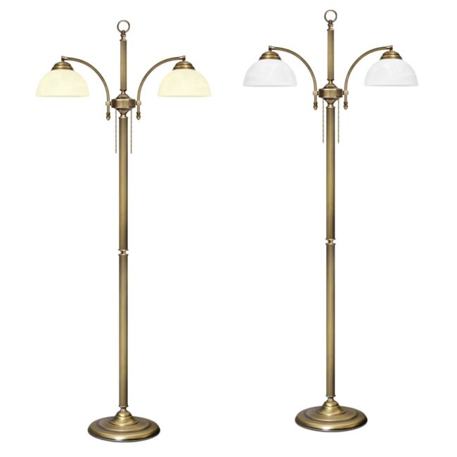 Lampa podłogowa mosiężna B-P2N