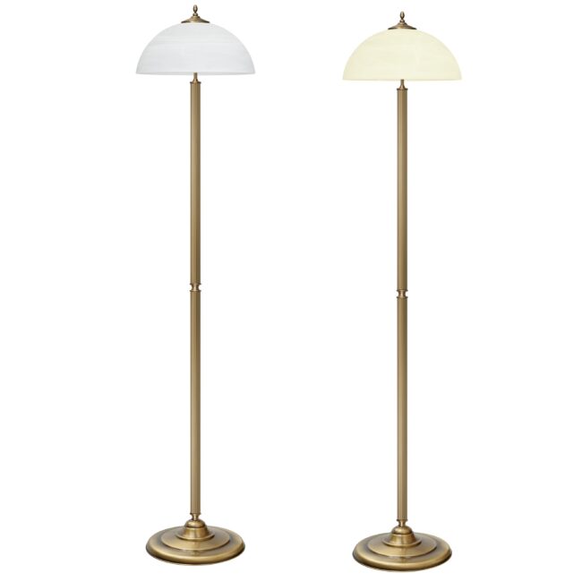 Mosiężna lampa podłogowa B-P1