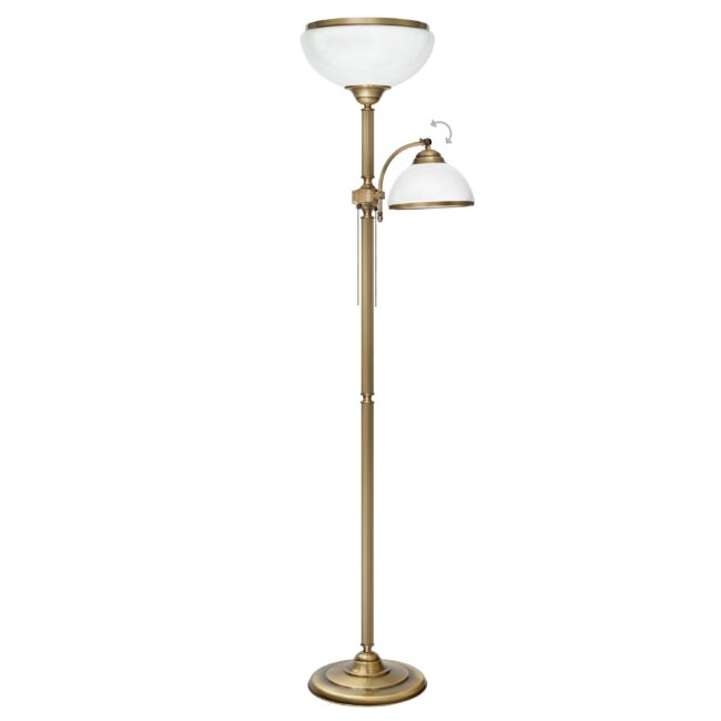 Lampa podłogowa z mosiądzu R-P2