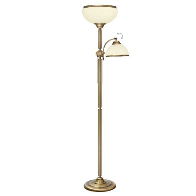 Klasyczna lampa podłogowa do salonu R-P2E