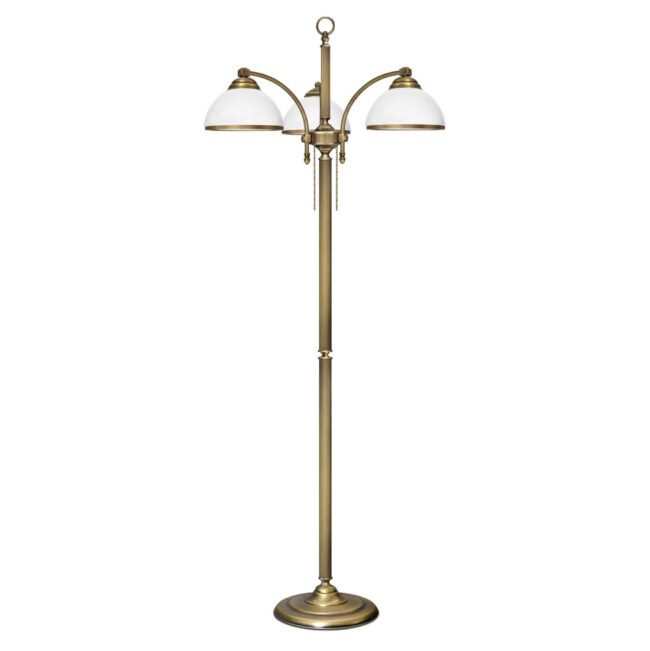 Mosiężna lampa podłogowa R-P3