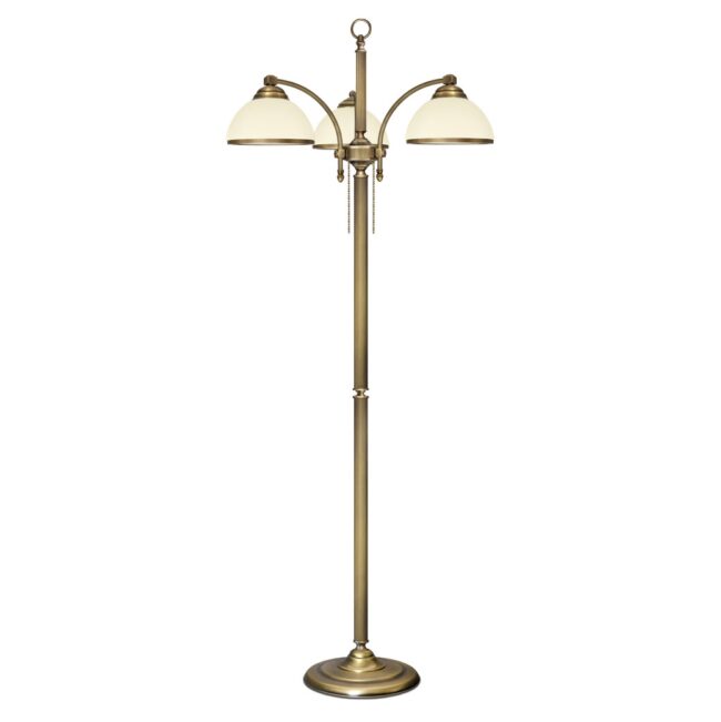 Lampa podłogowa mosiężna R-P3E