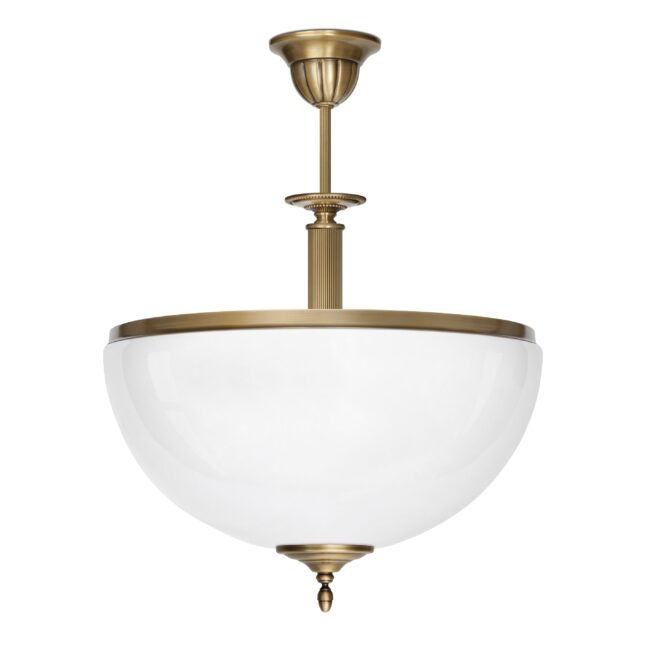 Lampa mosiężna z 1 kloszem R-S1AD
