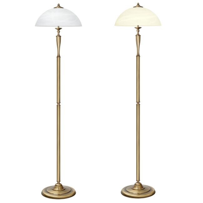 Lampa podłogowa do klasycznego salonu P-P1D