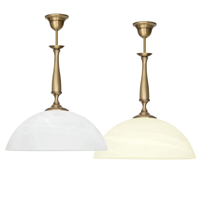 Lampa sufitowa z mosiądzu P-S1D