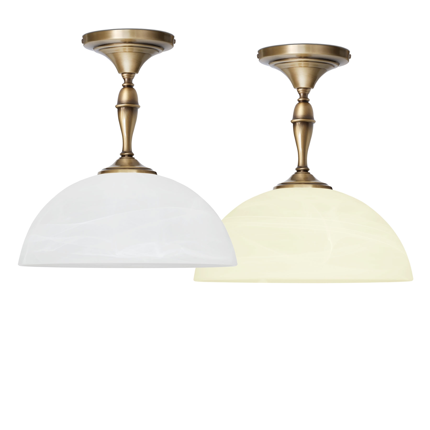 Niska złota rustykalna lampa wisząca P-S1CK