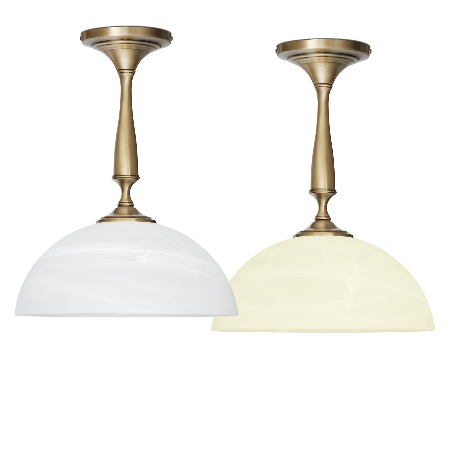 Krótka złota elegancka lampa wisząca P-S1K