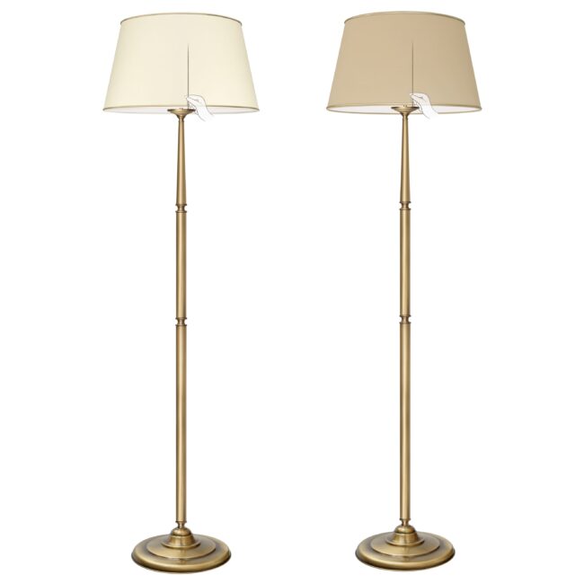 Elegancka lampa podłogowa z mosiądzu YA-P1-L