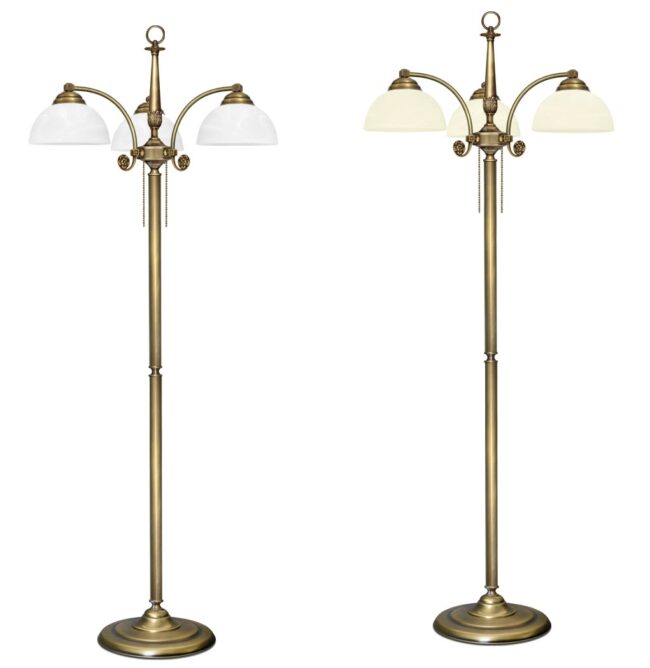 Lampa podłogowa mosiężna N-P3