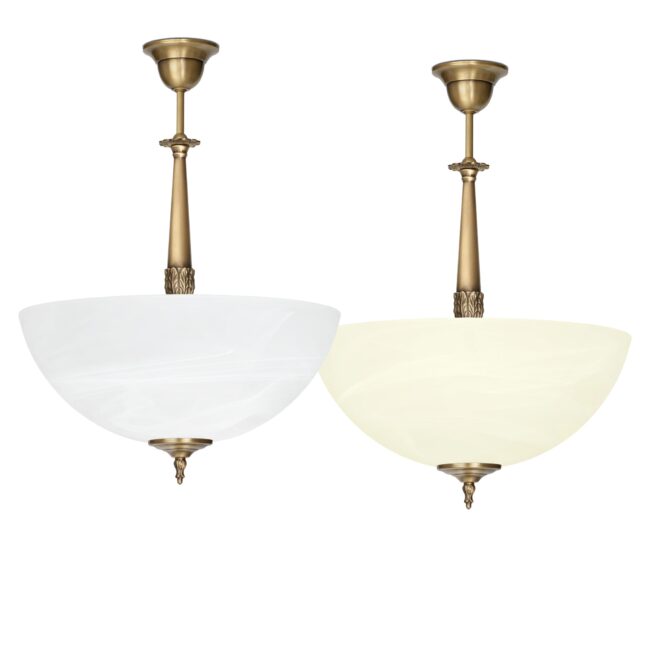 Lampa sufitowa z mosiądzu N-S1AD
