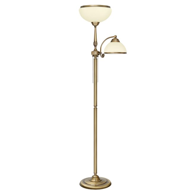 Lampa podłogowa mosiężna NR-P2E