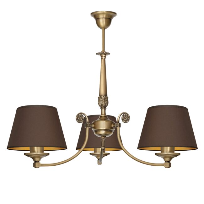 Mosiężna lampa 3-punktowa NA-S3m