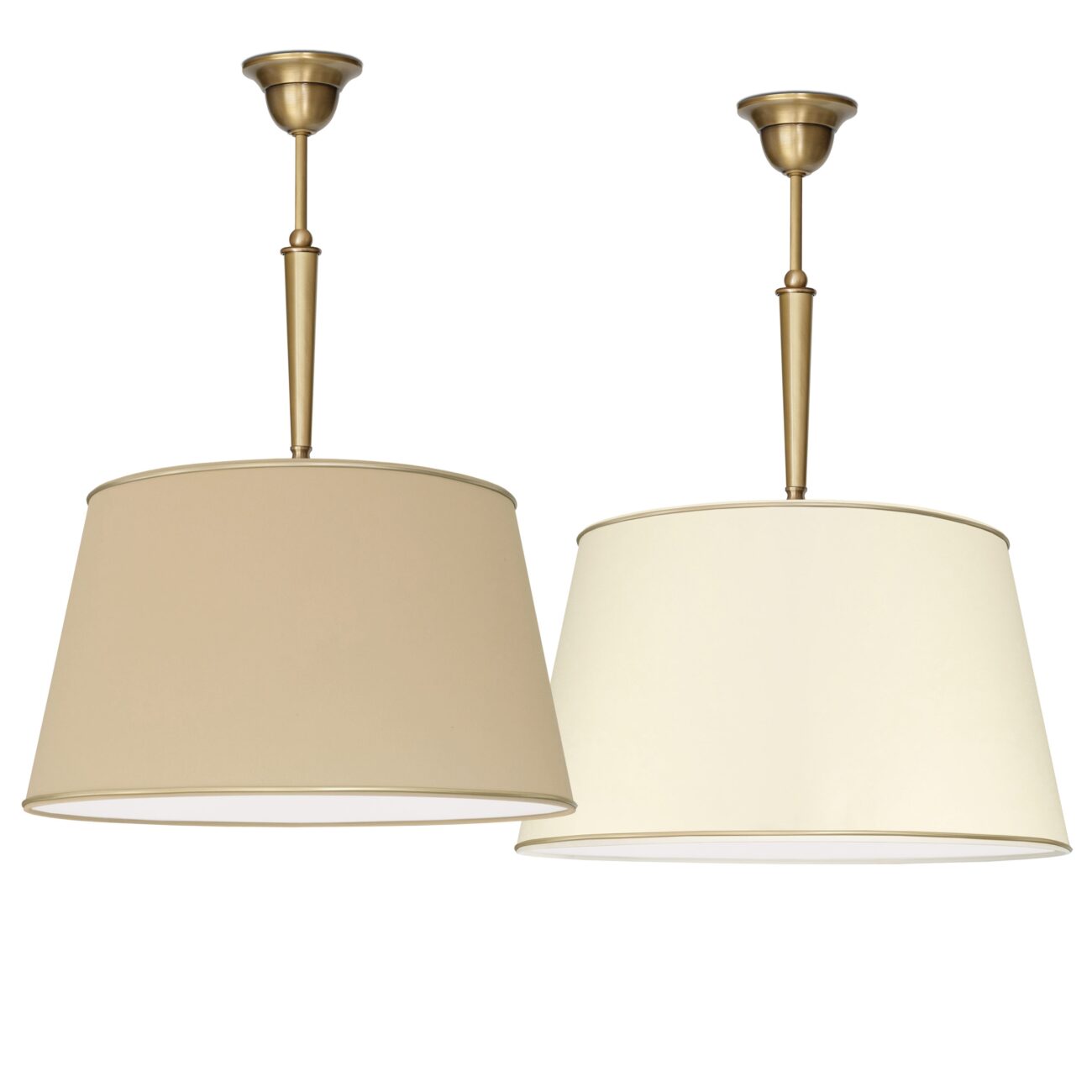 Lampa mosiężna z abażurem YA-S1C45