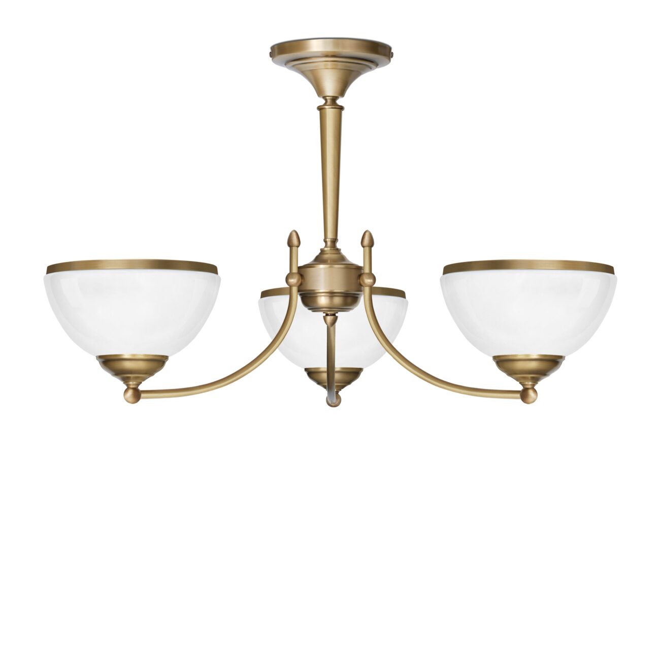 Lampa klasyczna z trzema kloszami YR-S3AK