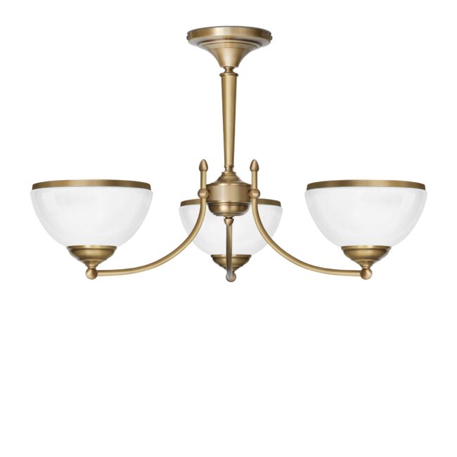 Lampa klasyczna z trzema kloszami YR-S3AK