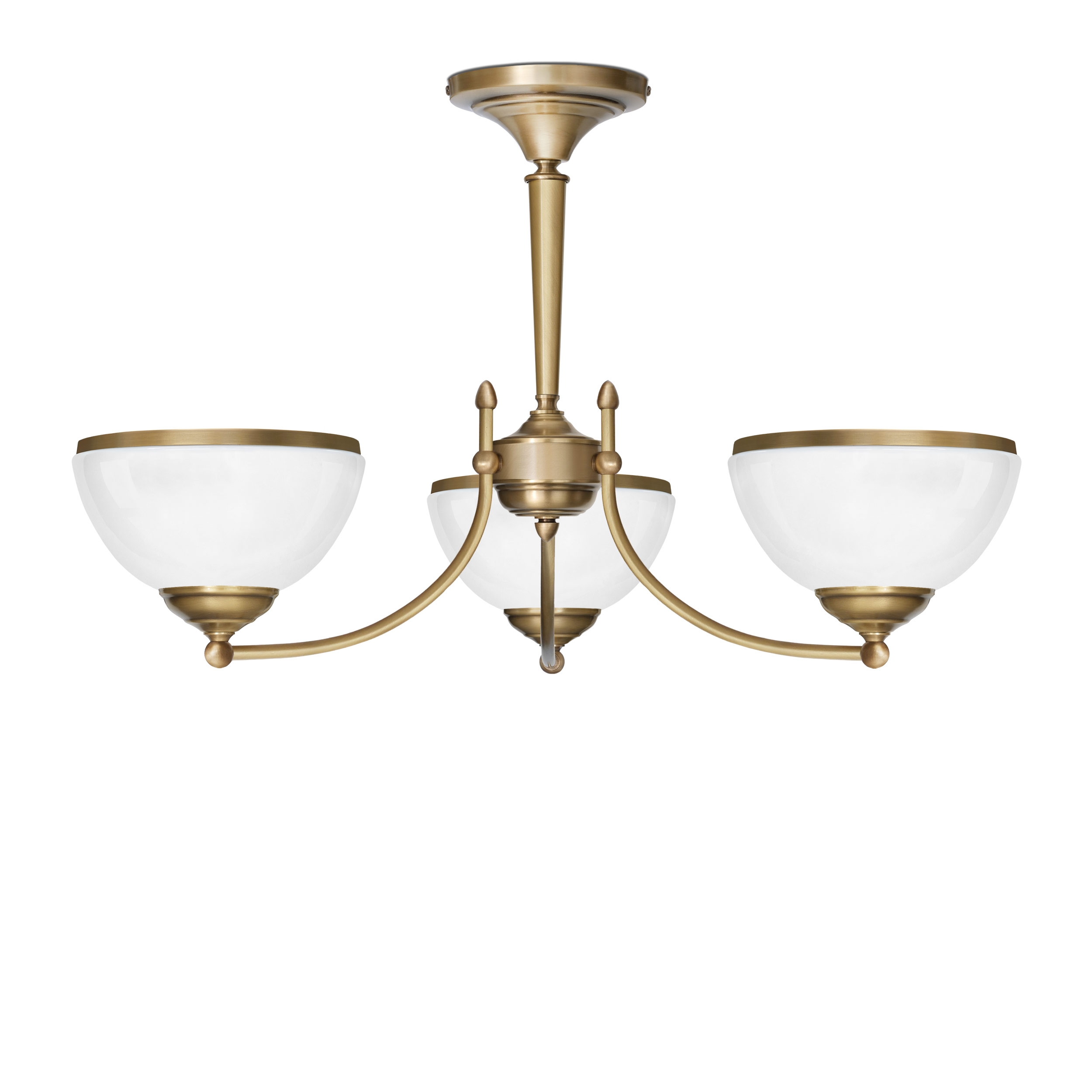 Lampa klasyczna z trzema kloszami YR-S3AK