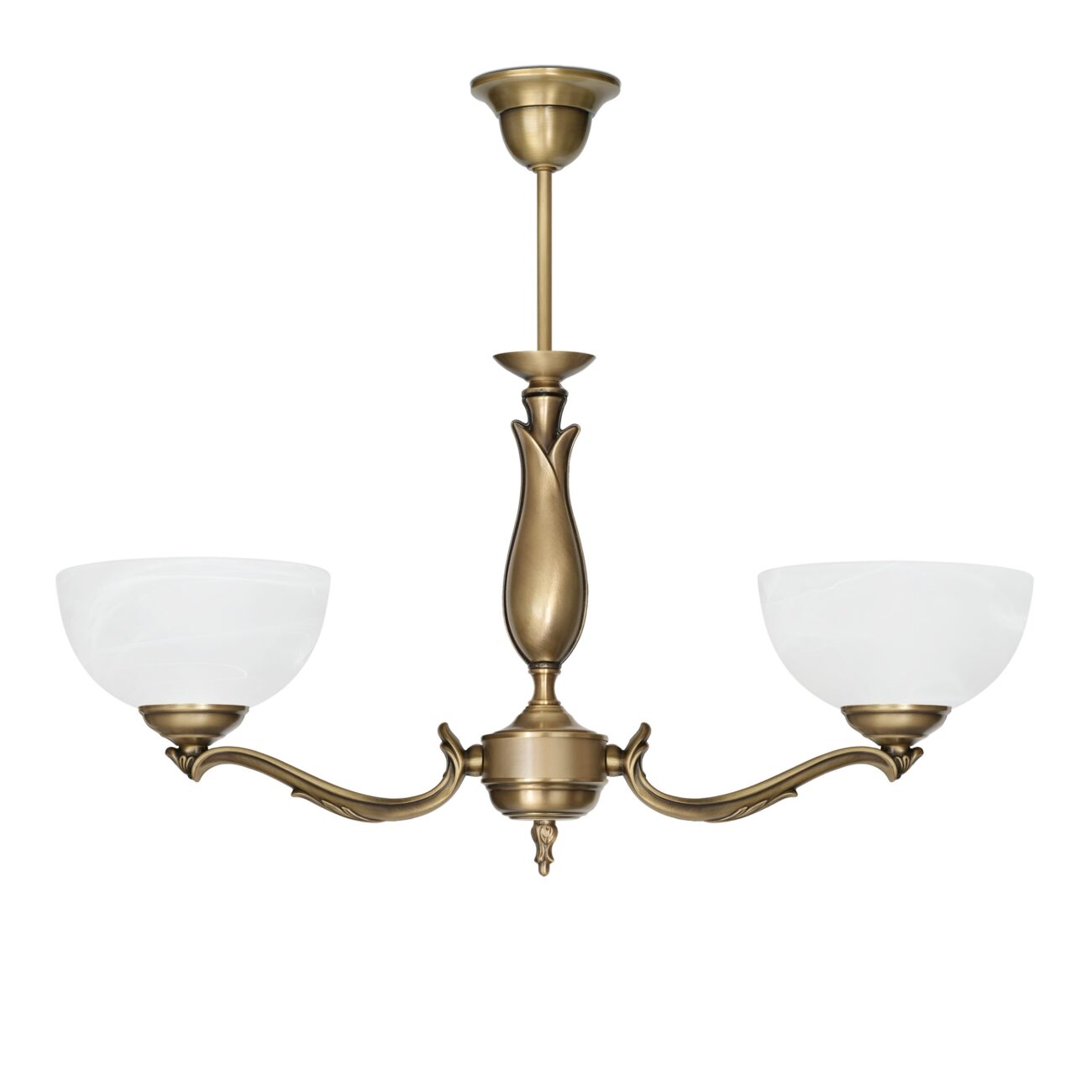 Mosiężna lampa 2-punktowa M-S2