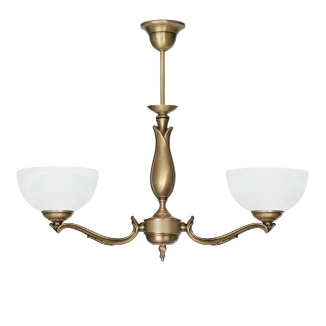 Mosiężna lampa 2-punktowa M-S2