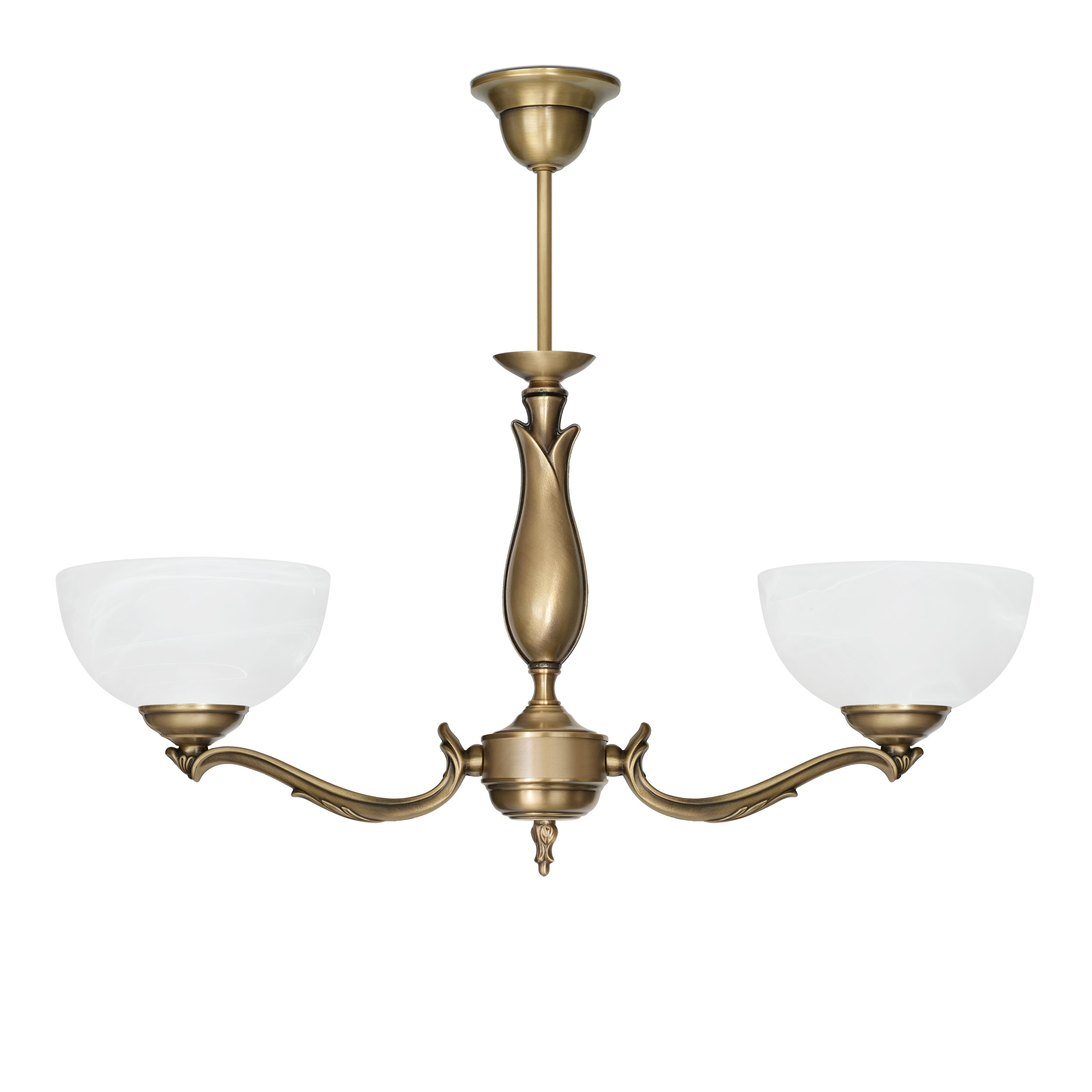 Mosiężna lampa 2-punktowa M-S2
