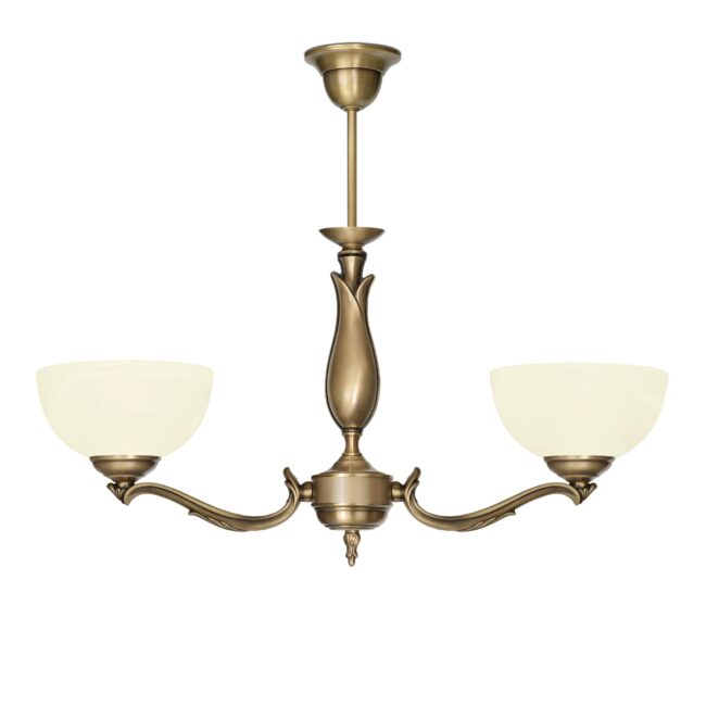Mosiężna lampa 2-punktowa M-S2
