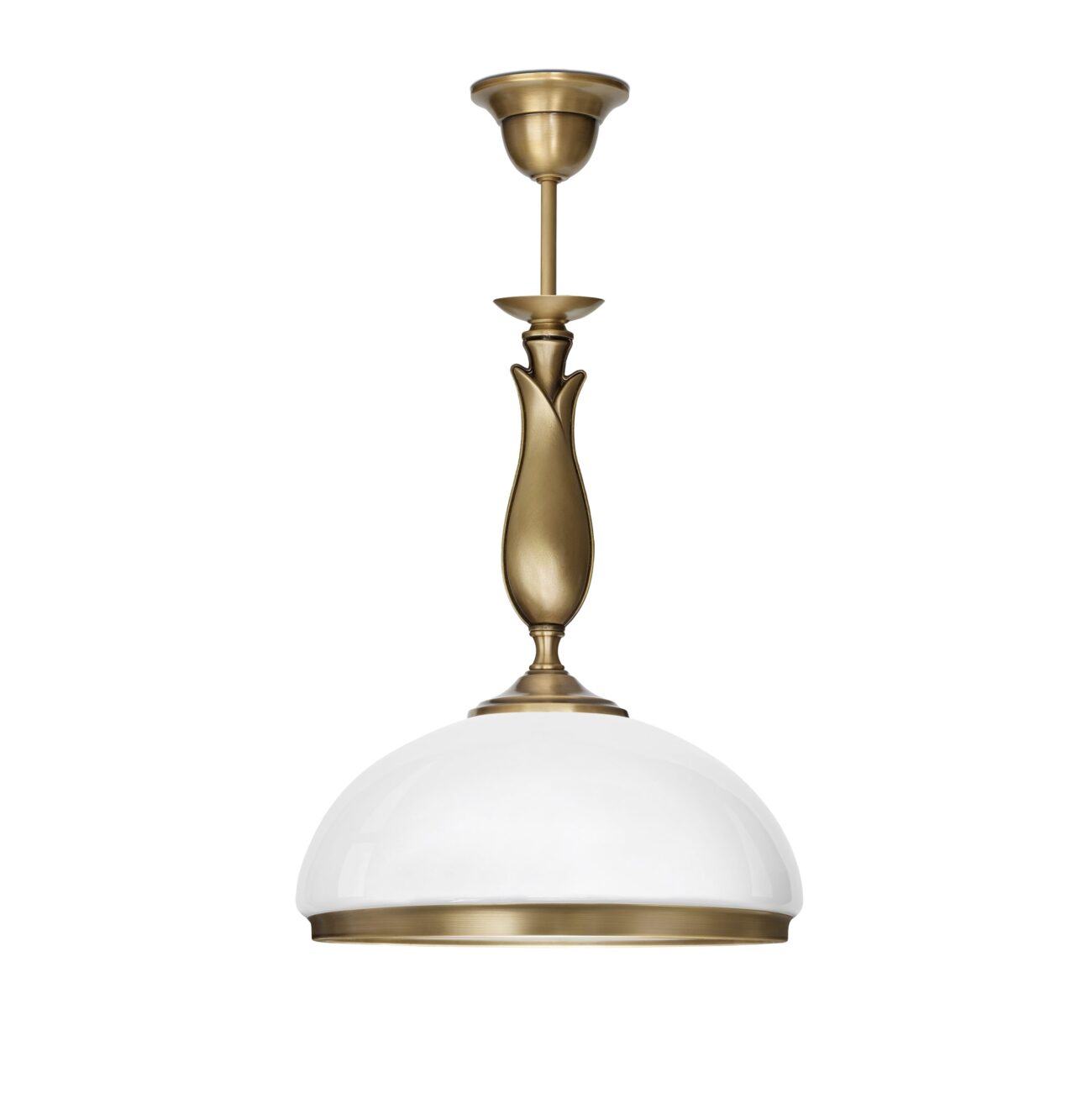 Lampa mosiężna z 1 kloszem MR-S1