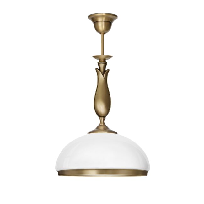 Lampa mosiężna z 1 kloszem MR-S1