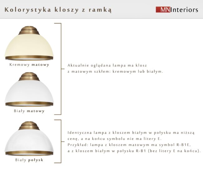 Niski klasyczny żyrandol R-S2KE