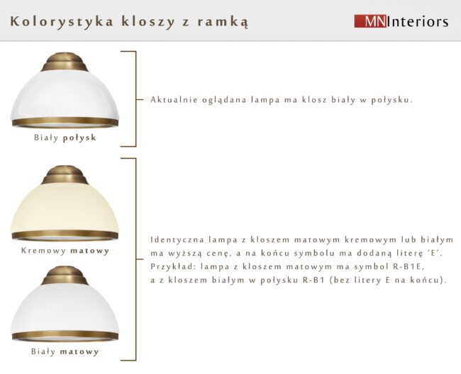 Mosiężny żyrandol R-S3